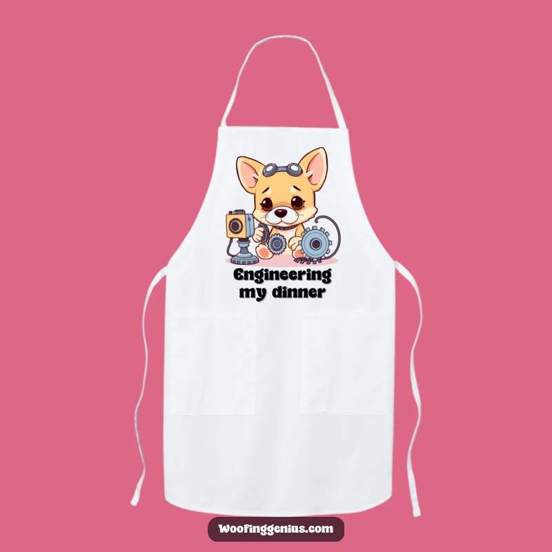Funny Dog Tinkerer Apron - Protect Your Clothes, Unleash Your Inner Chef, Great Funny Gift