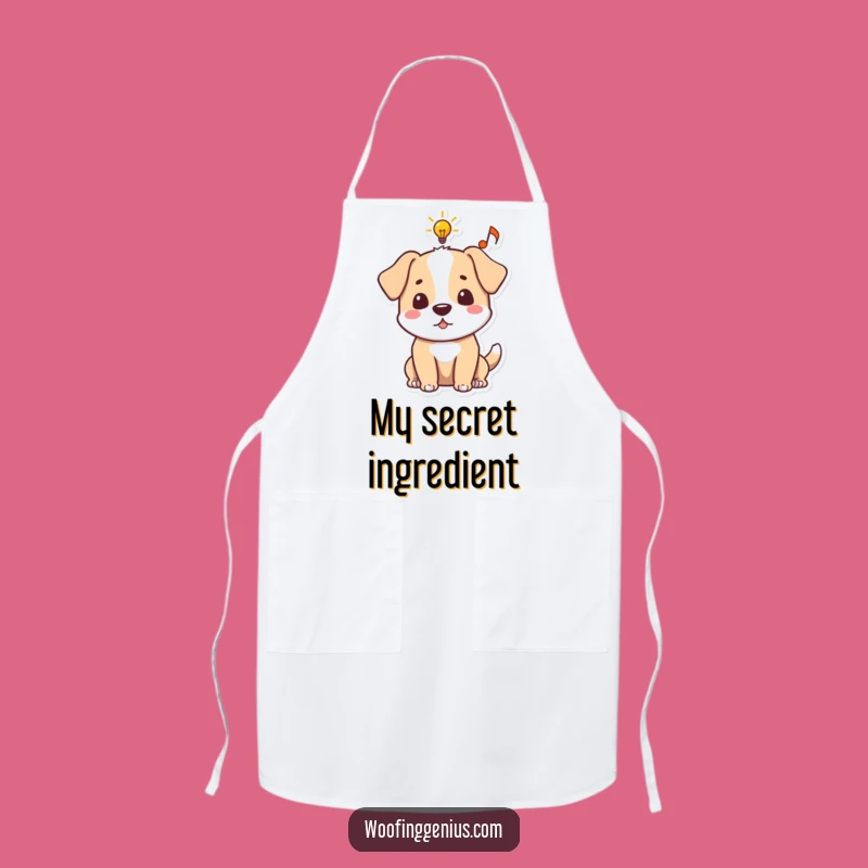 Funny Dog Creative Genius Apron - Hilarious Chef's Inspiration Gift
