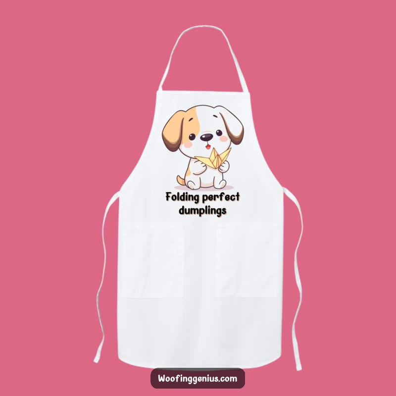 Funny Origami Dog Apron: Create Artfully with this Hilarious Crafter Pup