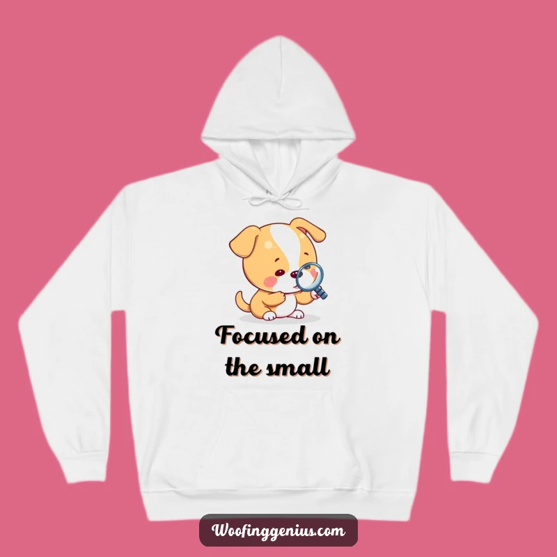 Funny Sleuth Dog Hoodie - Cozy Curiosity Sweatshirt Gift!