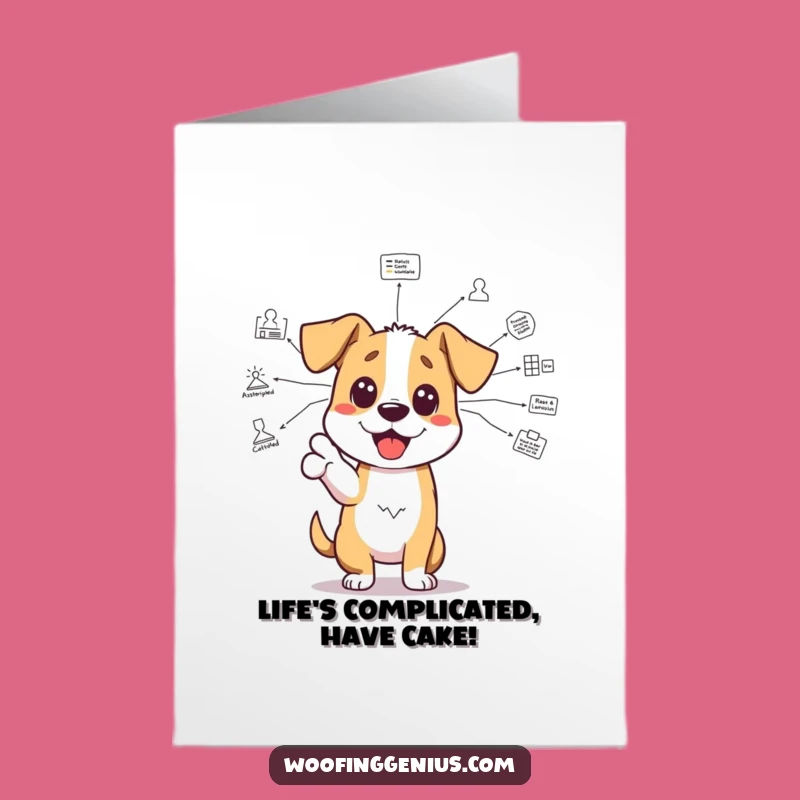 Smarty Pants Dog Birthday Card: Free Printable for the Brainy Bestie