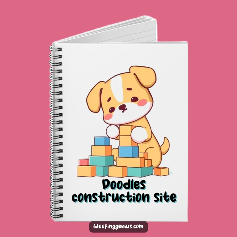 Funny Architect Dog Notebook: Towering Ideas, Perfect Humorous Journal Gift