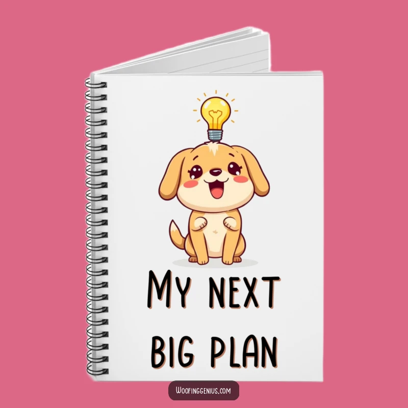 Funny Dog Notebook - Brilliant Idea Journal for Dog Lovers