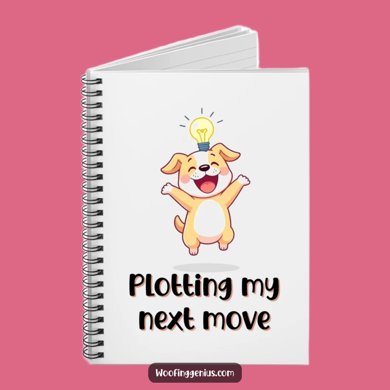 Funny Idea Dog Notebook: Capture Your Brilliant Thoughts, Great Funny Gift