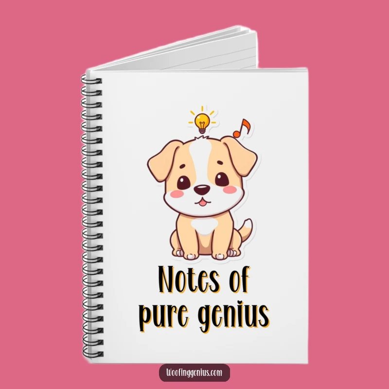 Funny Dog Idea Capture Notebook - Hilarious Journal for Creative Minds