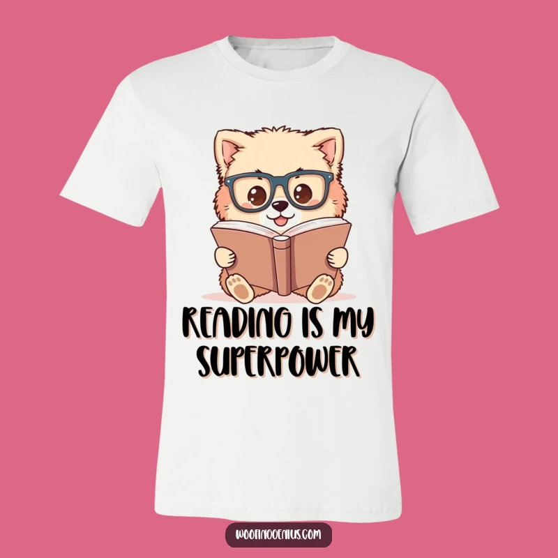 Funny Scholar Dog T-Shirt: Wear Your Intelligence, Perfect Funny Gift Tee